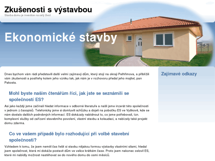 www.zkusenosti-s-vystavbou.cz