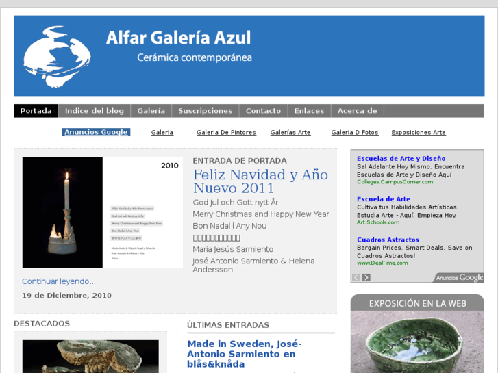 www.alfargaleriaazul.com