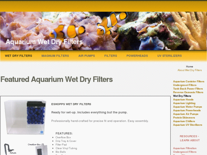 www.aquarium-wet-dry-filter.com