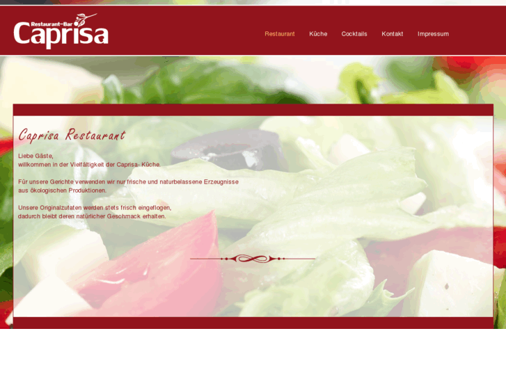 www.caprisa-restaurant.com