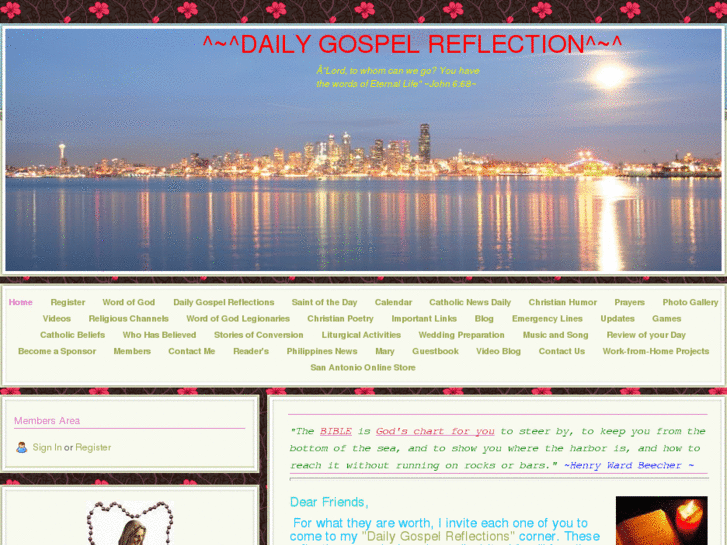 www.dailygospelreflection.com
