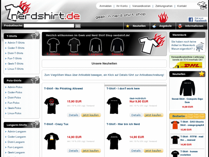 www.geek-shirtshop.com