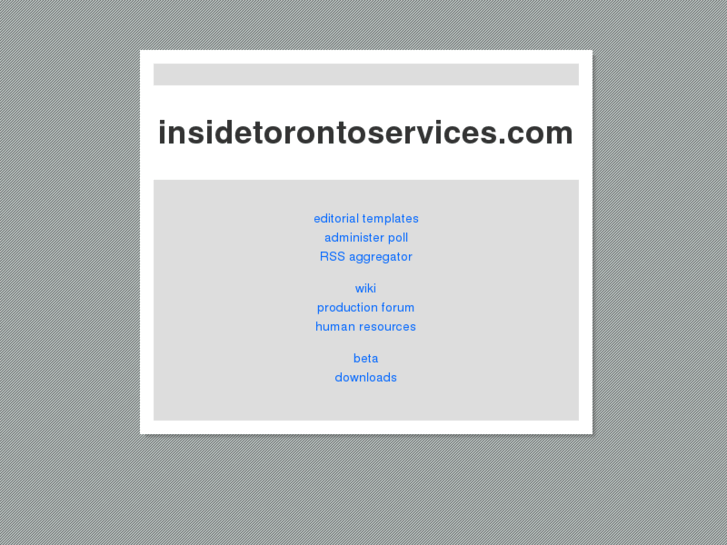 www.insidetorontoservices.com