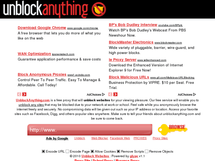 www.unblockanything.com