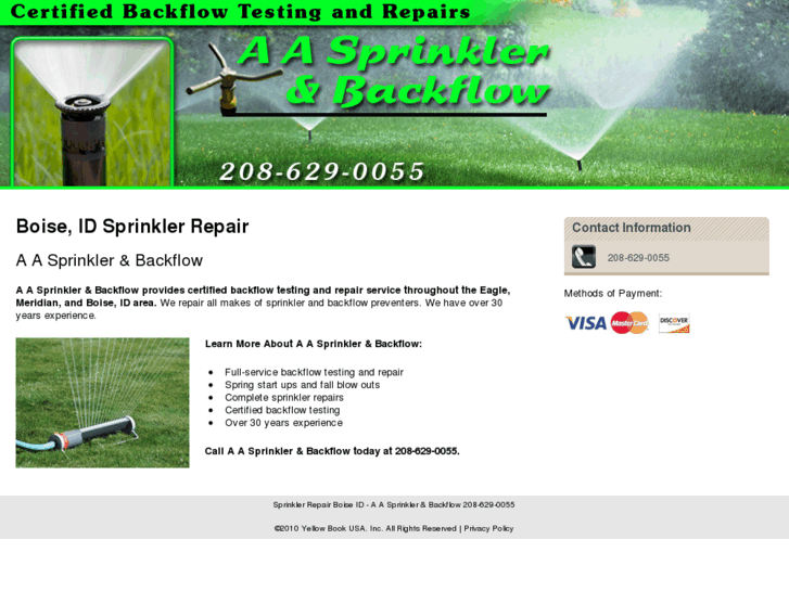 www.aasprinklerandbackflow.com