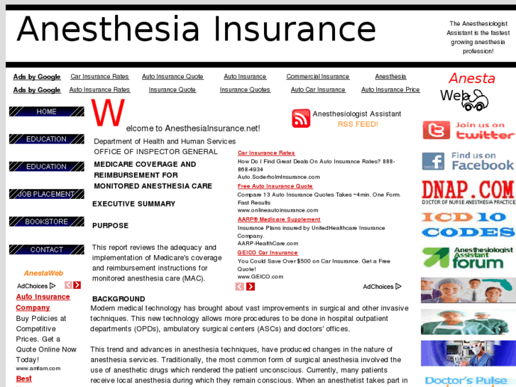 www.anesthesiainsurance.net