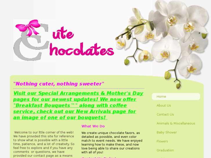 www.cutechocolates.com