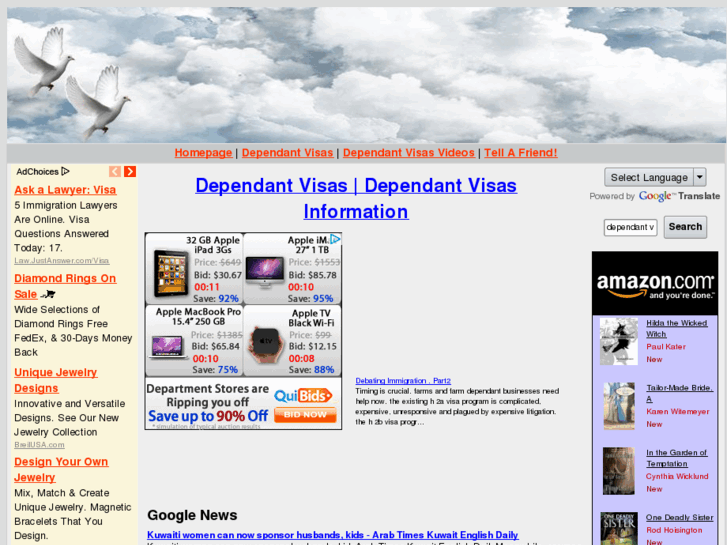 www.dependantvisas.com