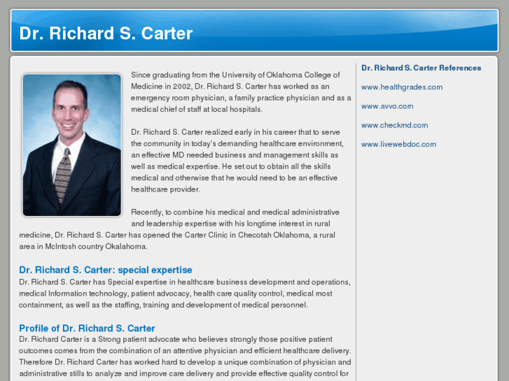 www.dr-richard-carter.com