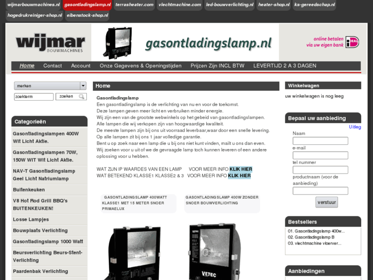 www.gasontladingslamp.nl