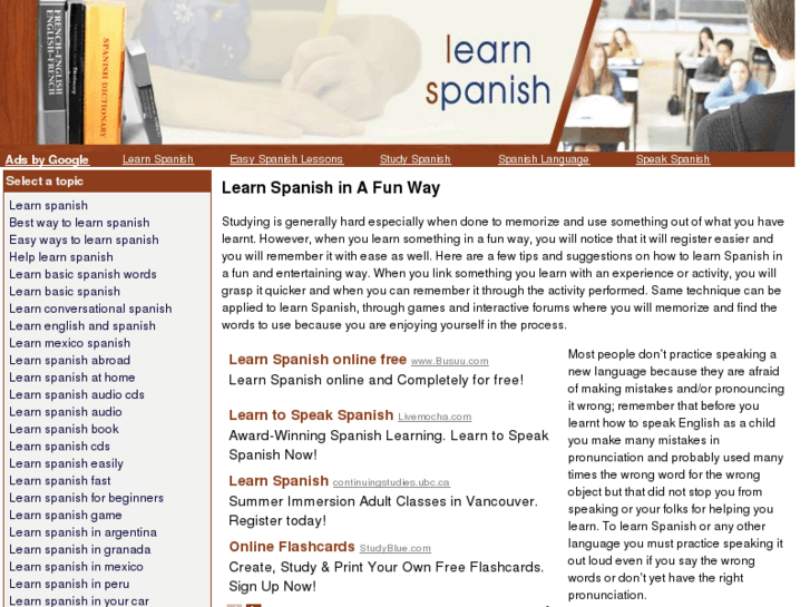 www.how2learnspanish.info