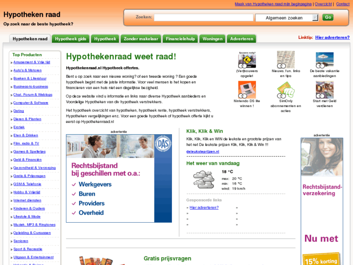 www.hypothekenraad.nl