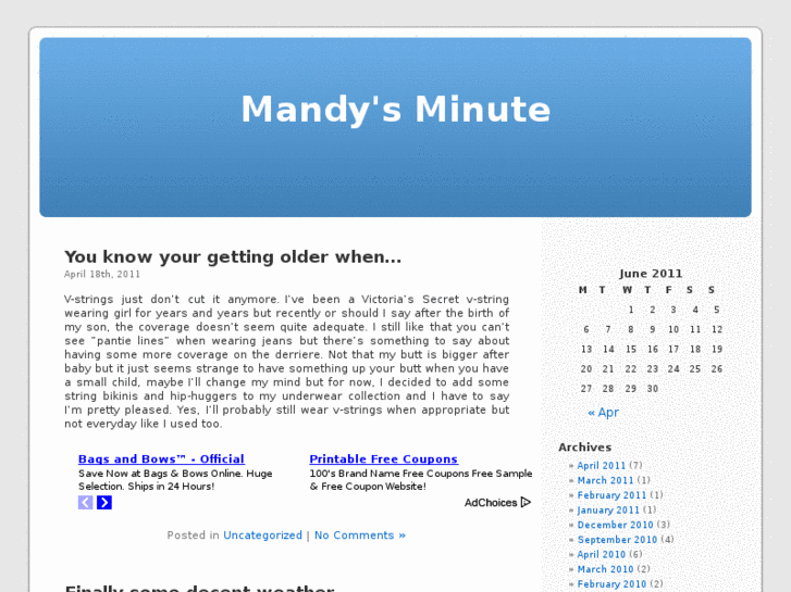 www.mandysminute.com