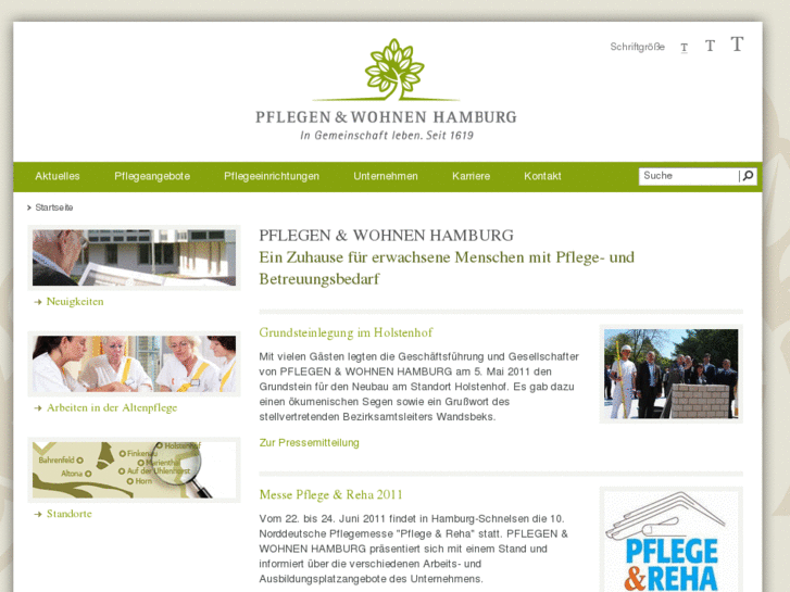 www.pflegenundwohnen.de