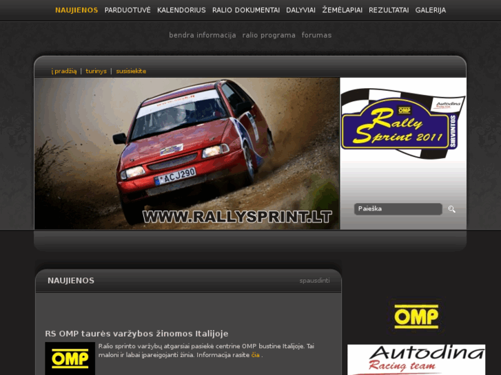 www.rallysprint.lt