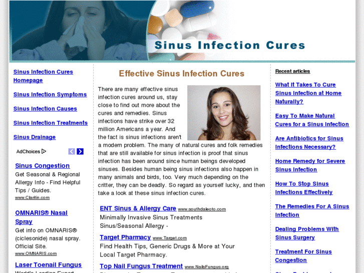 www.sinusinfectioncures.net