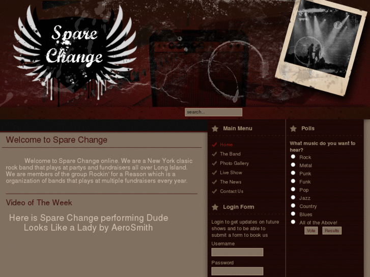 www.sparechangeband.com