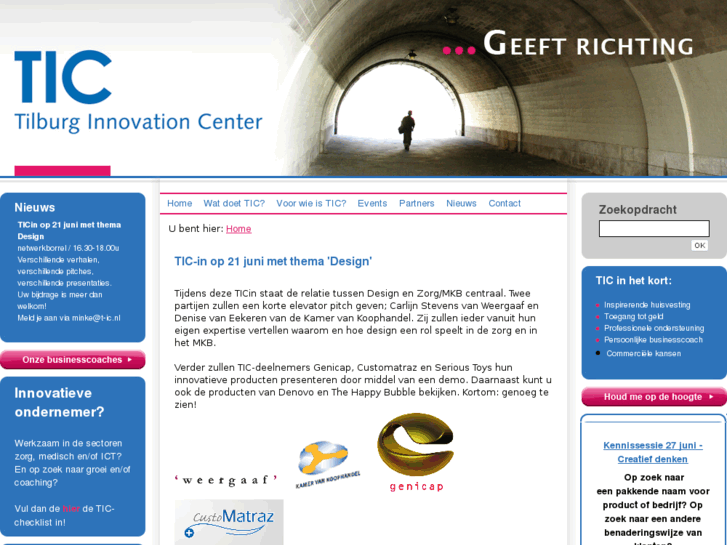 www.tilburginnovationcenter.nl