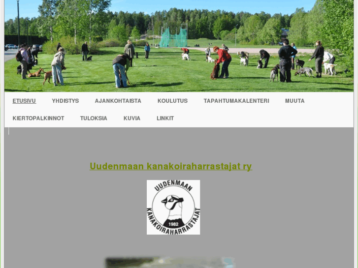 www.uudenmaankanakoiraharrastajat.com