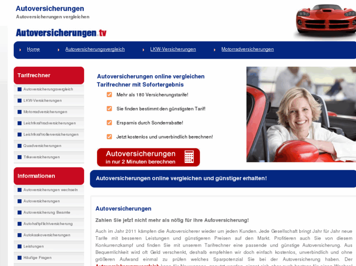 www.autoversicherungen.tv