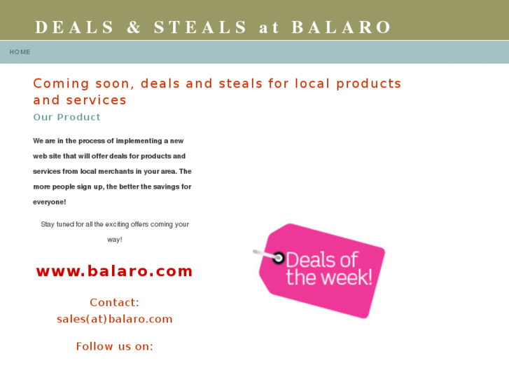 www.balaro.com