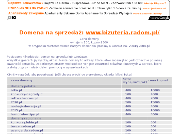 www.bizuteria.radom.pl