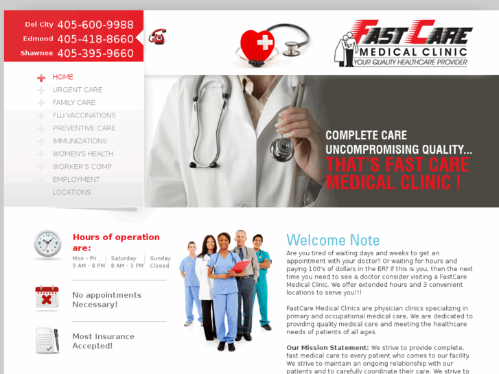 www.fastcaremedicalclinic.com
