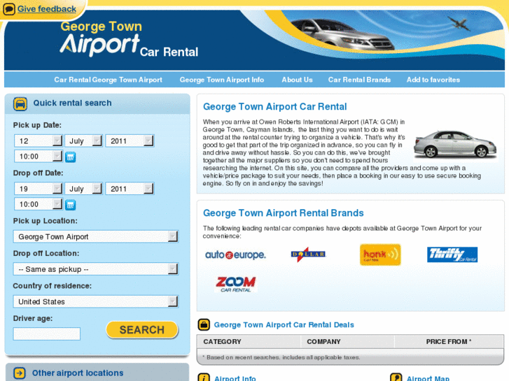 www.georgetownairportcarrental.com