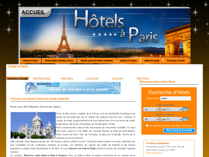 www.hotels-a-paris.net