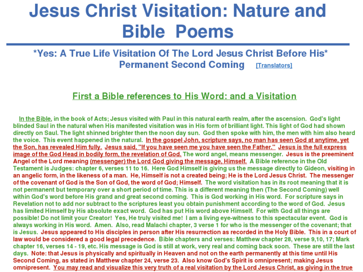 www.jesuschristvisitation.net