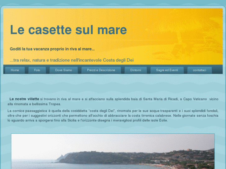 www.lecasettesulmare.com