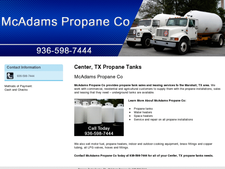 www.mcadamspropane.net