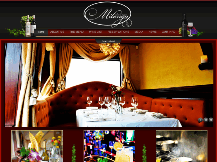 www.milongarestaurant.com