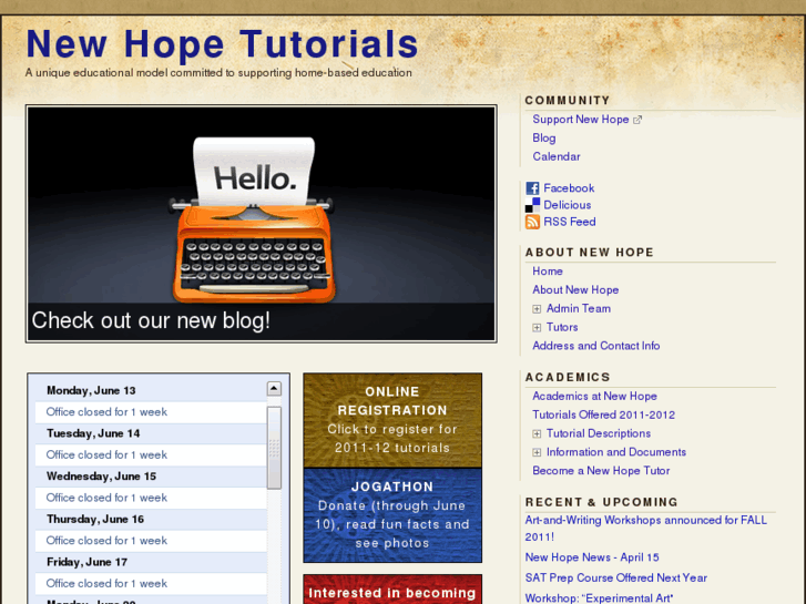 www.newhopetutorials.com