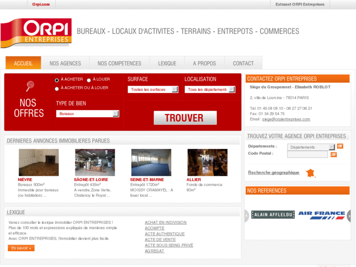 www.orpicommercesetentreprises.com