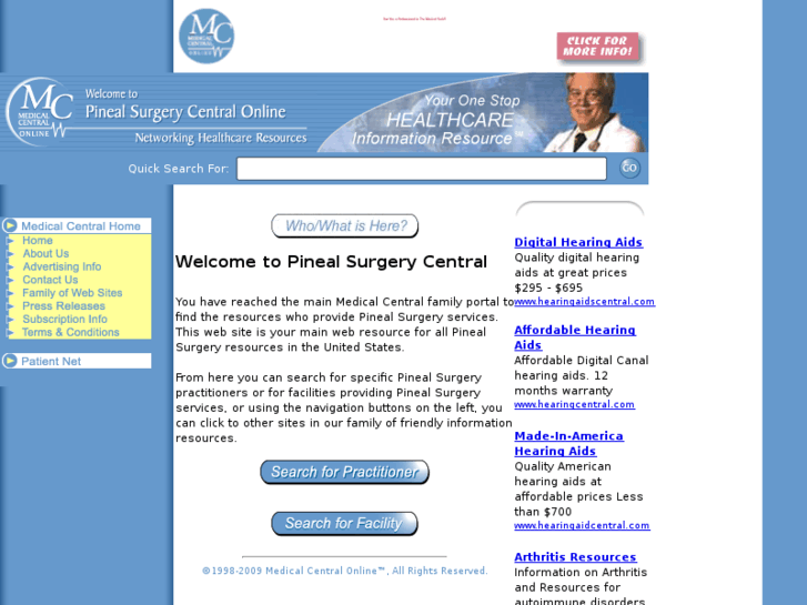 www.pinealsurgerycentral.com