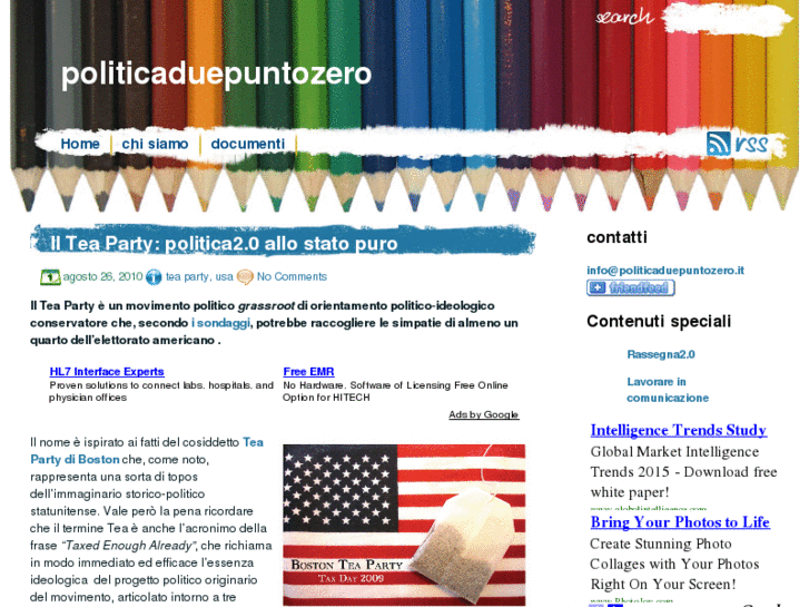 www.politicaduepuntozero.it