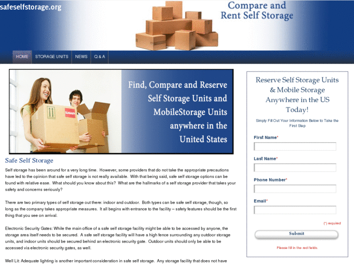 www.safeselfstorage.org