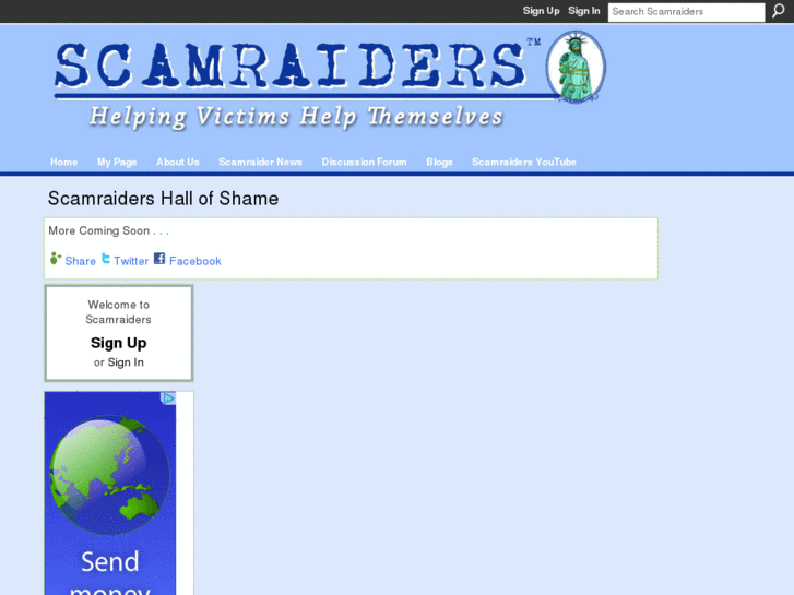 www.scamraidershallofshame.com