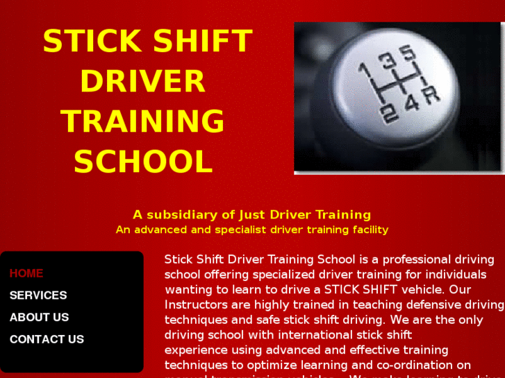 www.stickshiftdrivertraining.com