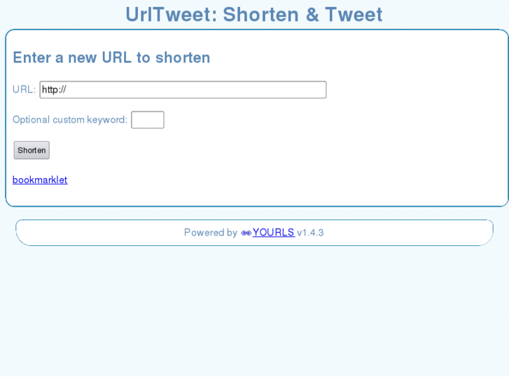 www.urltweet.com