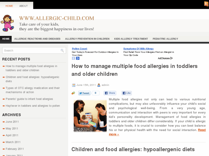 www.allergic-child.com