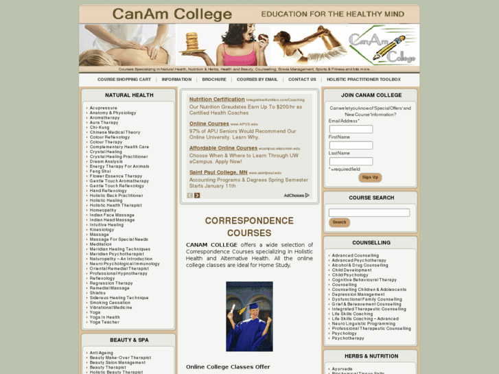 www.canamcollege.com