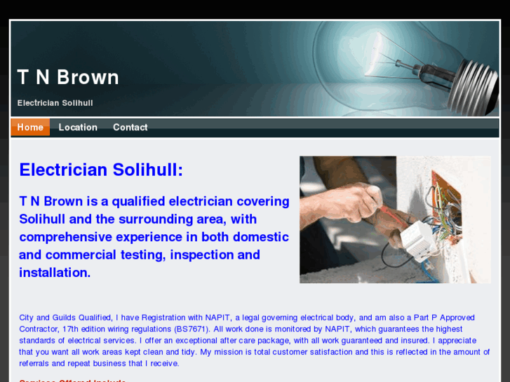 www.electriciansolihull.com