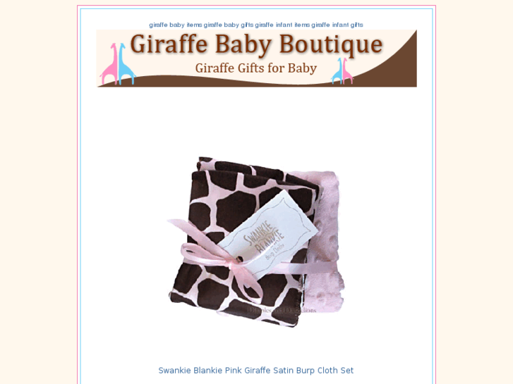 www.giraffe-baby-items.com