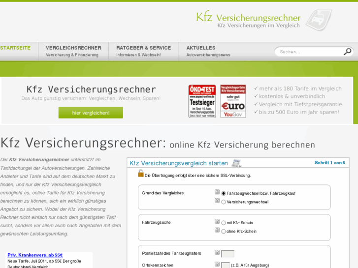 www.kfzversicherungrechner.eu