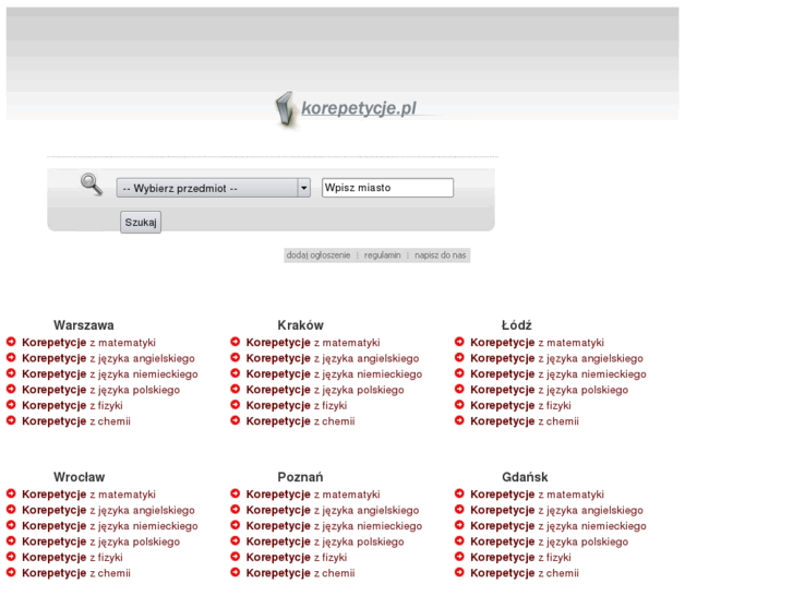 www.korepetycje.pl