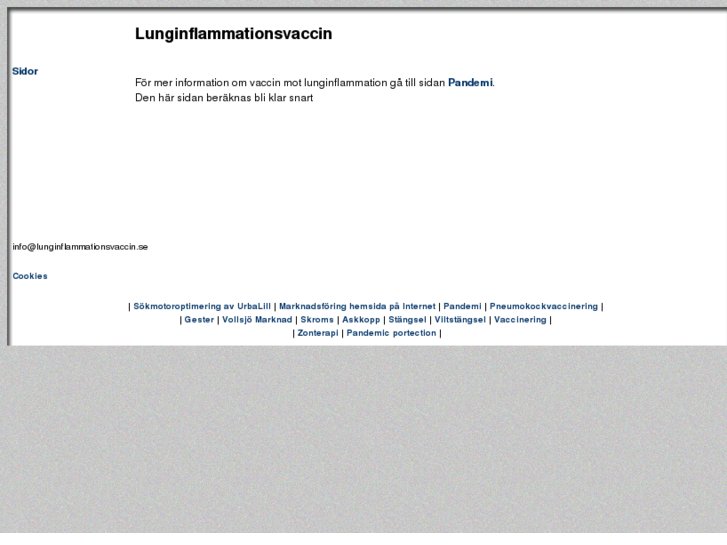 www.lunginflammationsvaccin.se