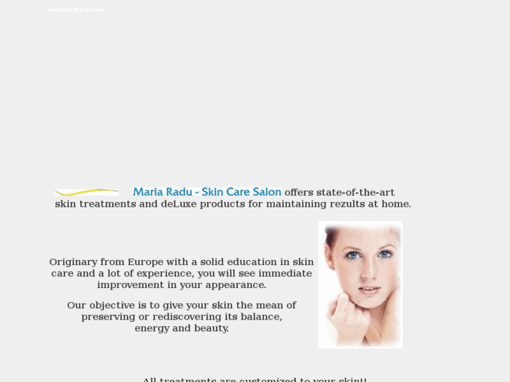 www.mariaradu-skincare.com