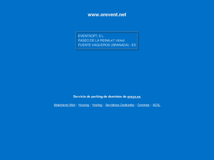 www.orevent.net